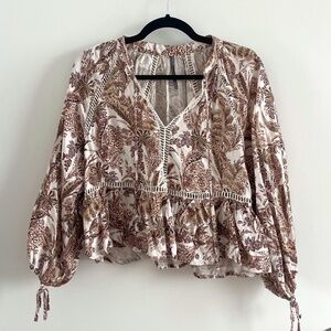 ANTRHO Paisley top